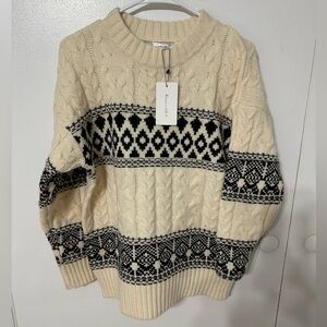 NWT Line & Dot revolve sweater
